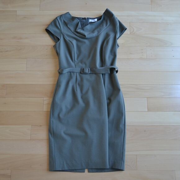 Calvin Klein Dresses & Skirts - Calvin Klein Midi Dress Size 6 Green